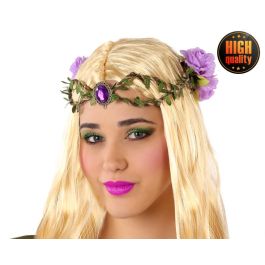 Diadema Flores Hippie Elfo Mistica - Accesorio de Fantasía para Disfraces y Eventos Medievales Precio: 5.50000055. SKU: S1125546