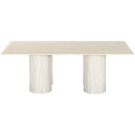 DKD Home Decor Mesa Centro Moderna Granito y MDF Beige Desmontable 130x70x45 cm DKD Home Decor Mesa Centro Moderna Granito y MDF Beige Desmontable 130x70x45 cm