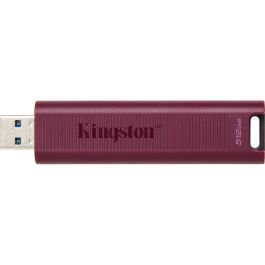 Kingston DataTraveler Max 512 GB USB 3.2 Gen 2 Tipo A, 1000 MB/s Lectura, 900 MB/s Escritura, Rojo - DTMAXA/512GB