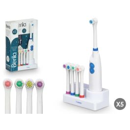 Set Cepillo Eléctrico Berilo 5 Cabezales - Azul, Blanco 15x23.8x5.6 cm (12 Unidades) Precio: 62.50000053. SKU: B19RDNJCA3