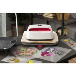 Cricut 2006053 Esterilla protectora de planchado, 120 mm x 305 mm, Gris
