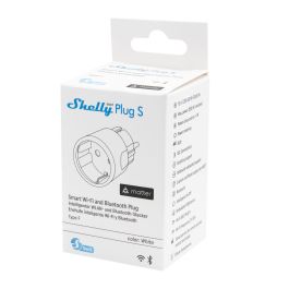 Shelly Enchufe Smart Plug S Gen 3 Blanco