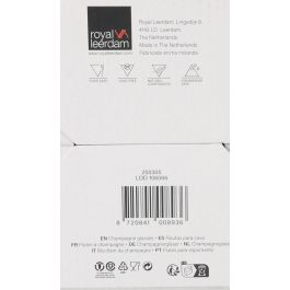 Inde Set 6 Copas de Champagne 22.5 cl "Carre Opti