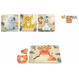 Color Baby Puzzle 3D Madera Animal Selva 15x15cm - Modelos Surtidos Precio: 3.50000002. SKU: B1J3YT88TB