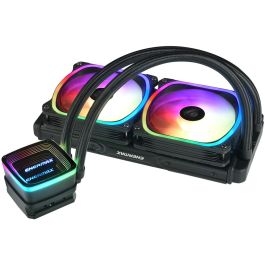 Enermax Kit Refrigeración Líquida CPU Aquafusion ADV 240mm con Iluminación RGB, Alto Rendimiento para Gaming y Workstation Intel/AMD