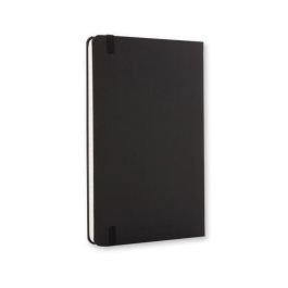 Cuaderno Moleskine Clasico Tapa Dura 9X14 192H 70Gr. Horizontal Con Goma Negra