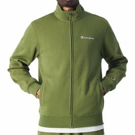 Sudadera sin Capucha Hombre Champion Oliva Foiled