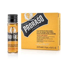 Proraso WOOD AND SPICE Tratamiento Aceite Caliente para Barba Larga y Rebelde 4x17ml Monodosis. Nutre, Restaura, Hidrata, Crecimiento Sano. Aroma Cedro. Precio: 7.49999987. SKU: S0584899