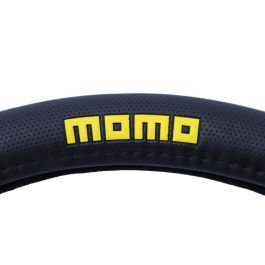 Momo MOMLSWC0COMKR Funda Volante Comfort Microfibra Negro/Rojo 38-39 cm, Agarre Firme y Confort, Estilo Deportivo Universal Momo MOMLSWC0COMKR Funda Volante Comfort Microfibra Negro/Rojo 38-39 cm, Agarre Firme y Confort, Estilo Deportivo Universal