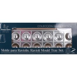 Molde Raviolis Redondo con Rodillo Santa Clara (2 Unidades) Molde Raviolis Redondo con Rodillo Santa Clara (2 Unidades)