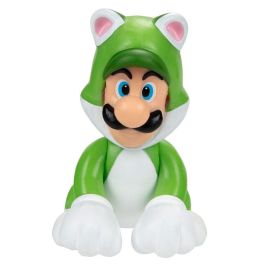 Nintendo Figura Luigi Felino Super Mario Articulado 6,5cm
