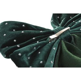 DKD Home Decor Decoración Colgante Navidad Tradicional Verde Burdeos Poliéster Surtido 6 Unidades