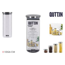 Quttin Tarro Borosilicato 10 x 26 cm (12 Unidades) Precio: 38.50000022. SKU: B1H69TWALE