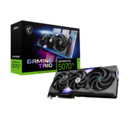 MSI GAMING GeForce RTX 5070 Ti 16G TRIO OC NVIDIA 16 GB GDDR7 MSI GAMING GeForce RTX 5070 Ti 16G TRIO OC NVIDIA 16 GB GDDR7