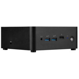 MSI 936-B0B111-238 Cubi NUC 1MG-238BEU Mini PC Barebone Intel Core 5 120U, DDR5 hasta 64GB, Wi-Fi 6E, Negro
