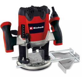 Einhell TE-RO 1255 E Fresadora de Superficie 1200W, Velocidad de 11000-30000 RPM, para Fresado de 5.5 cm
