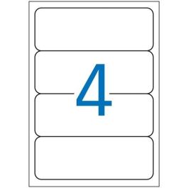 Apli Etiquetas Adhesivas 190x61 mm Inkjet-Láser C-Romos 4 X 10H Blanco Precio: 3.50000002. SKU: B1GDGY69T4