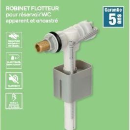 Novobain NOV3047404105617 Válvula de flotador lateral para cisterna de WC, con punta de latón