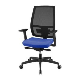 Unisit Silla Melania Giratoria Ergonómica Respaldo Malla Asiento Acolchado Negro y Azul Uso Intenso 24h Precio: 284.58999987. SKU: B125C59LT2