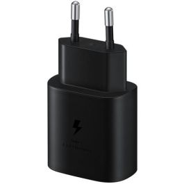 SAMSUNG EP-TA800 Cargador Rápido 25W USB-C Negro (Adaptador de Corriente)