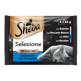 Sheba Cuisine Seleccion Pescados Caja 13x4x85 gr Comida Húmeda para Gatos Precio: 37.8900005. SKU: B18PD66TBV