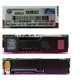 Hewlett Packard Enterprise 8TB, 3.5", 12G SAS, 7.2K rpm, LFF, 512e, SC, MDL - Disco Duro para Servidor HP