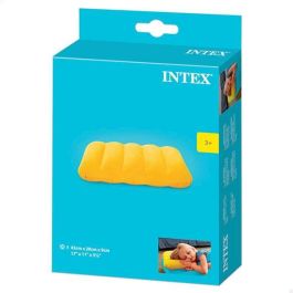 Intex Almohada Flocada PVC Rayon 43x28x9cm Colores Surtidos