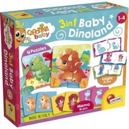 Lisciani Giochi AAABF84610 - Dinoland CAROTINA BABY - Rompecabezas, Memo, Juegos Educativos y de Asociaciones Precio: 25.4999998. SKU: B1H25XE2MW