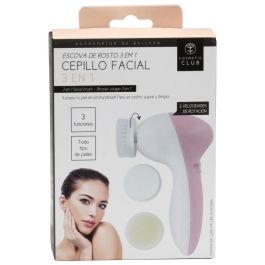 Cosmetic Club Cepillo Facial 3 En 1 con 3 Cabezales Intercambiables: Limpieza, Exfoliación y Aplicación de Cremas Precio: 5.50000055. SKU: B125775MXS