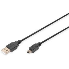 Digitus Cable de Conexión USB 2.0 Tipo A - Mini B Macho/Macho 1m Negro Precio: 13.98999943. SKU: B1EFLGYHDL