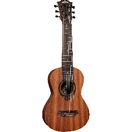LAG Ukelele tenor Tiki Uku Baby Guitar sapelli con funda incluida