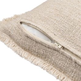 Cojín Flores Beige Oscuro 60 X 40 cm