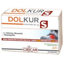 GRICAR Dolkur S 30 Cápsulas Suplemento para Articulaciones con Harpagofito y Magnesio Precio: 17.5000001. SKU: B19AK4X5LP
