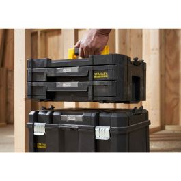 Stanley fmst1-71969 Maletín Tstak-Fatmax de 8 l con 2 Cajones 44 x 33,17 x 17,6 cm