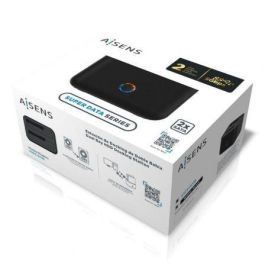 AISENS - ESTACION DE DOCKING DE DOBLE BAHIA ASDS-D01B SATA 2.5/3.5 A USB 3.0/3.1 GEN1, CLONE, NEGRA AISENS - ESTACION DE DOCKING DE DOBLE BAHIA ASDS-D01B SATA 2.5/3.5 A USB 3.0/3.1 GEN1, CLONE, NEGRA
