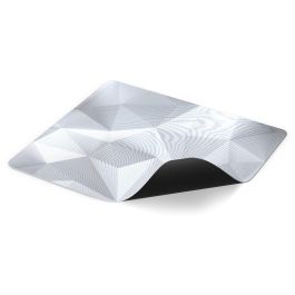 Endorfy Crystal Onyx White L - Alfombrilla Gaming Blanca y Gris