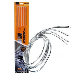 Tira Adhesiva Cromada 5 Piezas L 100 cm FO33267 Tira Adhesiva Cromada 5 Piezas L 100 cm FO33267