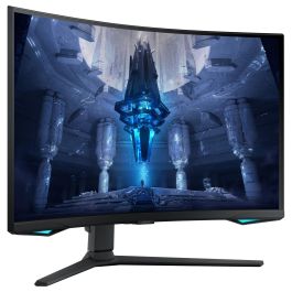 Samsung LS32BG750NPX Monitor Gaming 32" 4K UHD 165Hz 1ms Mini-LED Quantum HDR 2000 Curvo 1000R G-Sync Compatible FreeSync Premium Pro Negro