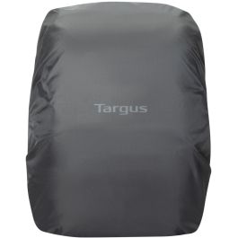 Targus Sagano Mochila para Portátil 15.6" Negro, Gris con Múltiples Bolsillos, Material Reciclado y Protección contra Lluvia