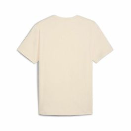 Camiseta de Manga Corta Hombre Puma Ess Tape Minimal Gold Beige