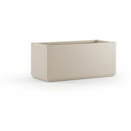 Stefanplast STE8003507685000 Jardinera rectangular Ethica 80 cm tiza