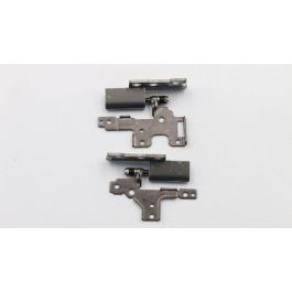Lenovo Hinge set for Lenovo notebooks, includes left and right hinges, designed for clamshell models, genuine replacement part. Lenovo Hinge set for Lenovo notebooks, includes left and right hinges, designed for clamshell models, genuine replacement part.