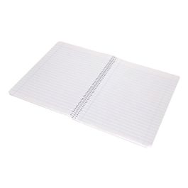 Cuaderno Espiral Liderpapel Folio Smart Tapa Blanda 80H 60 gr Pauta 3,5 mm Con Margen Colores Surtidos 10 unidades