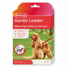 Beaphar Gentle Leader Talla M Rojo Collar de Adiestramiento para Perros Precio: 21.58999975. SKU: B169V4XANK