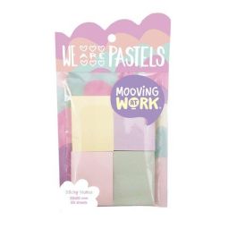 Notas Adhesivas Mooving Pastel 200H 38X50 4 Colores Precio: 1.49999949. SKU: B1A5LDQ9CK