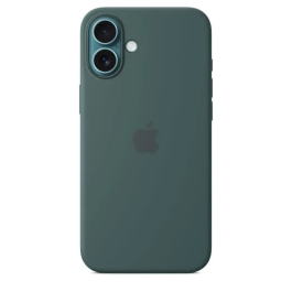 Apple Funda de Silicona con MagSafe para iPhone 16 Plus - Verde Lago