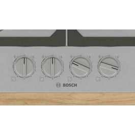Bosch PCP6A5I90 Placa de Gas Serie 6 4 fuegos Acero Inoxidable 52 x 58,2 x 4,5 cm