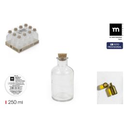 Botella de Cristal La Mediterránea 0,25 L (36 Unidades) Botella de Cristal La Mediterránea 0,25 L (36 Unidades)