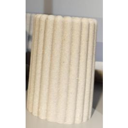 Vaso Glam DKD Home Decor Crema 8 x 12 x 8 cm (6 Unidades) Vaso Glam DKD Home Decor Crema 8 x 12 x 8 cm (6 Unidades)