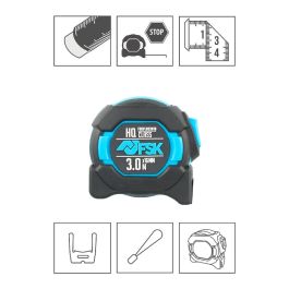 Flexómetro Ferrestock HQ 3 m x 16 mm Nylon